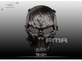 FMA Full face skeleton mask of terror BK